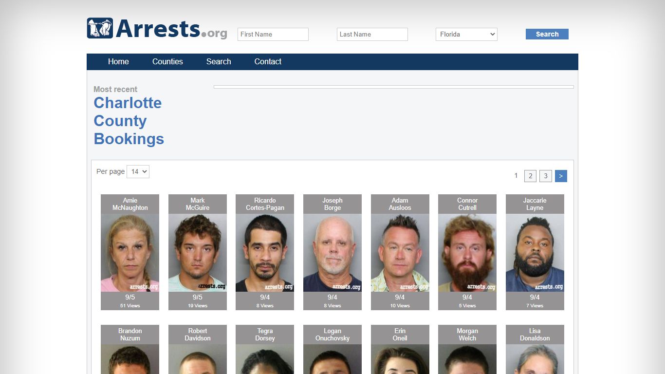 Charlotte County Arrests and Inmate Search